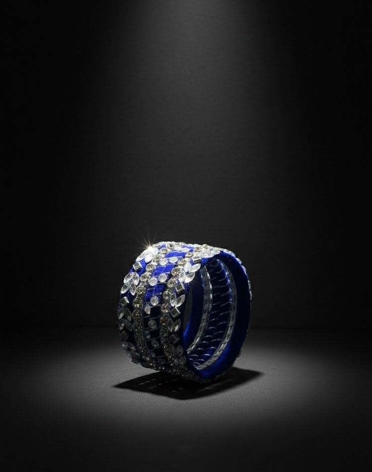 Royal Sapphire Sparkle– Set of 5