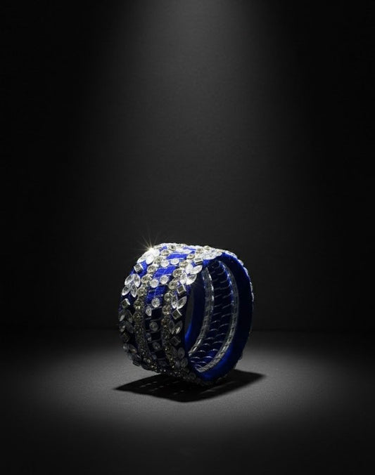 Royal Sapphire Sparkle– Set of 5